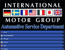 Tablet Screenshot of imgcarservice.com